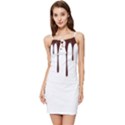 Illustration-chocolate-dropping-chocolate-background-vector Summer Tie Front Dress View1