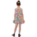 Floral-flower Kids  Cross Back Dress View2