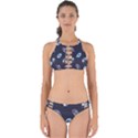 Eyes Evil Eye Blue Pattern Design Perfectly Cut Out Bikini Set View1