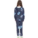 Eyes Evil Eye Blue Pattern Design Kids  Tracksuit View2