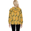 Oranges Slices  Pattern Women s Lightweight Drawstring Hoodie View4