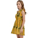 Oranges Slices  Pattern Kids  One Shoulder Party Dress View3