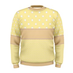 Orange-polkadots Men s Sweatshirt by nate14shop