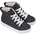 Be Wild Text Motif Pattern Kids  Hi-Top Skate Sneakers View3