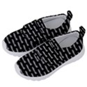 Be Wild Text Motif Pattern Kids  Velcro No Lace Shoes View2