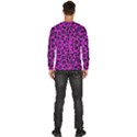 Pattern-tiger-purple Men s Fleece Sweatshirt View4