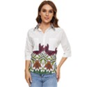 IM Fourth Dimension Colour 3 Women s Quarter Sleeve Pocket Shirt View1