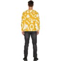 Backdrop-yellow-white Men s Fleece Sweatshirt View4