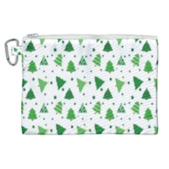 Christmas-trees Canvas Cosmetic Bag (xl) by nateshop
