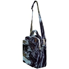 Abstract Painting Black Crossbody Day Bag