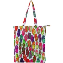 Watermelon Double Zip Up Tote Bag by nateshop