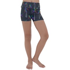 Flora Kids  Lightweight Velour Yoga Shorts