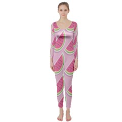 Melons Long Sleeve Catsuit