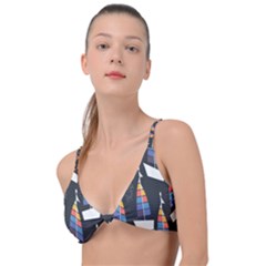 Non-seamless Knot Up Bikini Top