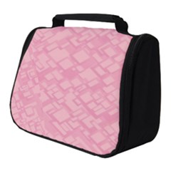 Pink Full Print Travel Pouch (small) by nateshop