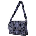Abstract kaleido Full Print Messenger Bag (L) View1
