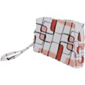 Abstract Seamless Pattern Art Wristlet Pouch Bag (Small) View1