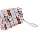 Abstract Seamless Pattern Art Wristlet Pouch Bag (Small) View2