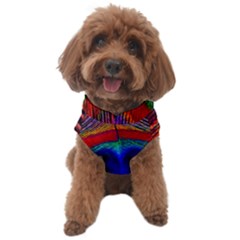 Peacock Plumage Fearher Bird Pattern Dog Sweater