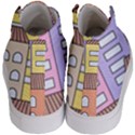 Houses City Architecture Building Kids  Hi-Top Skate Sneakers View4
