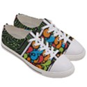 Maintaining Physical Brain Men s Low Top Canvas Sneakers View3