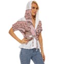 Cerebrum Human Structure Cartoon Human Brain Lightweight Drawstring Hooded Top View3