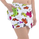 Fish Fishes Marine Life Swimming Water Classic Tennis Skirt View3