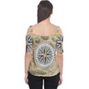 Map Vintage Nautical Collage Cutout Shoulder Tee View2
