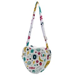 Wallpaper-love-eye Heart Shoulder Bag