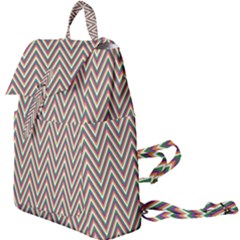 Chevron-gray Buckle Everyday Backpack