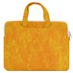 Background-yellow Macbook Pro 16  Double Pocket Laptop Bag 