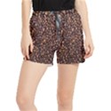 Coffee Beans Food Texture Women s Runner Shorts View1