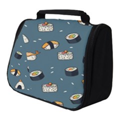 Sushi Pattern Full Print Travel Pouch (small) by Jancukart