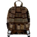 Books Bookcase Old Books Historical Zip Up Backpack View3