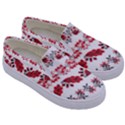 Vectors Ukraine Scheme Pattern Kit Kids  Canvas Slip Ons View3