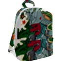 Armor Japan Maple Leaves Samurai Zip Up Backpack View2