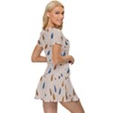 Raindrops Water Drops Pattern Women s Sports Wear Set View3