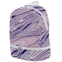 Background Light Abstract Texture Zip Bottom Backpack by Amaryn4rt