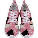 Cat Pattern Backgroundpet Men s Lightweight Sports Shoes View1