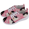 Cat Pattern Backgroundpet Men s Lightweight Sports Shoes View2