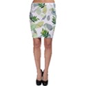 Leaves Foliage Pattern Abstract Bodycon Skirt View1