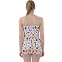 Leaves Fall Autum Colors Season Tie Front Two Piece Tankini View2