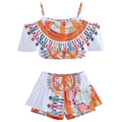 Illustrations People Peacemankindsilhouettes Kids  Off Shoulder Skirt Bikini