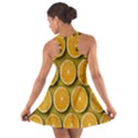 Orange Slices Cross Sections Pattern Cotton Racerback Dress View2