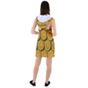 Orange Slices Cross Sections Pattern Racer Back Hoodie Dress View2
