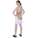 Abstract Marble Effect Earth Stone Texture Racer Back Mesh Tank Top View2