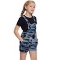 Illustration Background Pattern Modernart Kids  Short Overalls View3