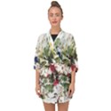 Art Creativity Painting Abstract Half Sleeve Chiffon Kimono View1