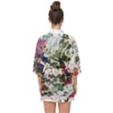 Art Creativity Painting Abstract Half Sleeve Chiffon Kimono View2