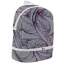 Art Illustration Abstract Background Watercolor Zip Bottom Backpack View2